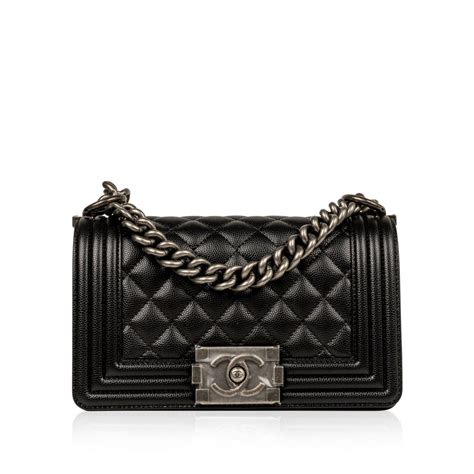 mini boy chanel handbag|chanel small boy bag black.